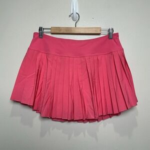 Baleaf Women's Pink Athletic Skirt Skort w/ Shorts UPF 50+ Size M Golf Tennis